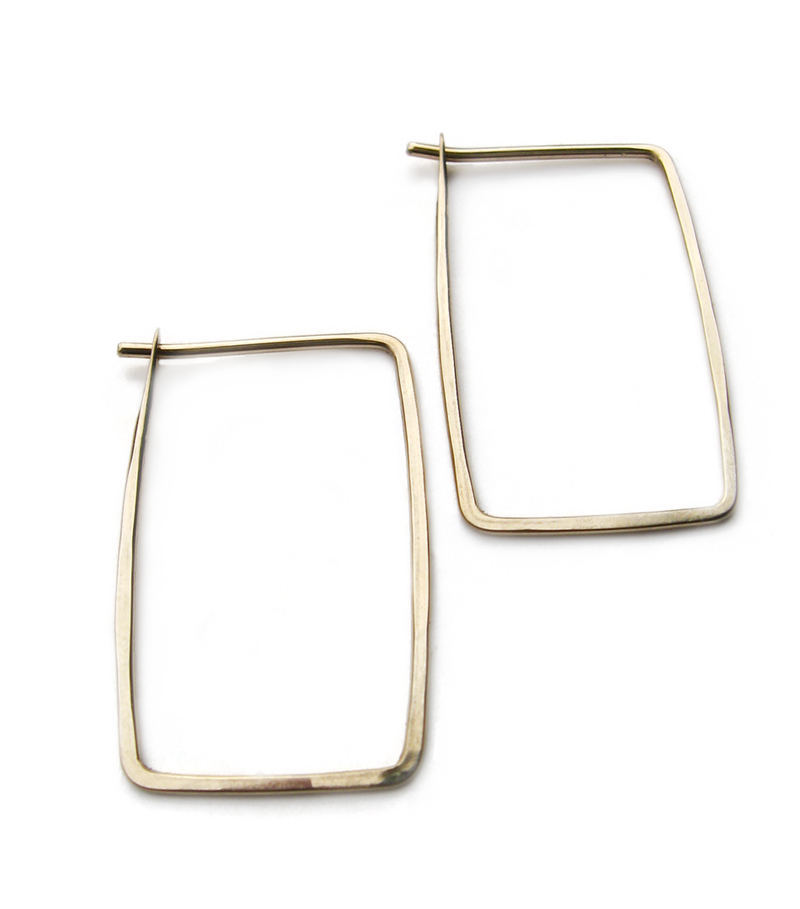 Small Rectangle hoops